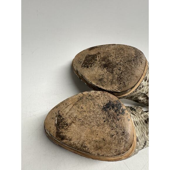 Women's BRIAN ATWOOD Platform Heels PYTHON / SNAKESKIN - Size 8.5 (EU 39) - Picture 9 of 11